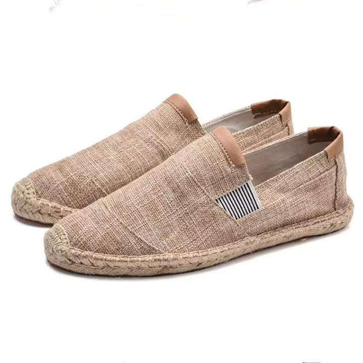 Men's Casual Summer Espadrilles - Breathable Comfort Footwear for Laid-Back Style