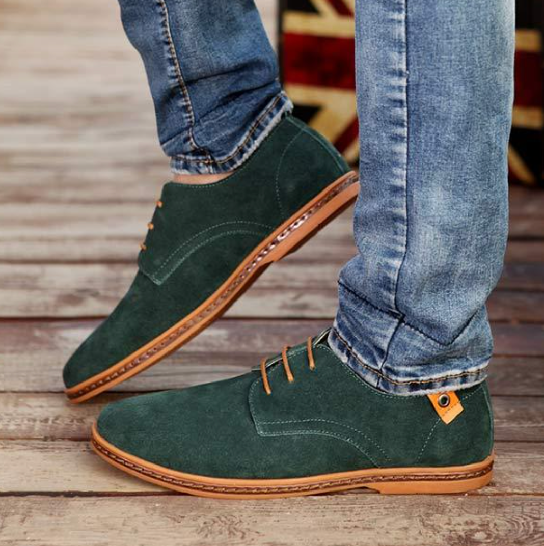 Men's Vegan Leather Shoes - Stylish Comfortable Footwear for Formal and Casual Occasions