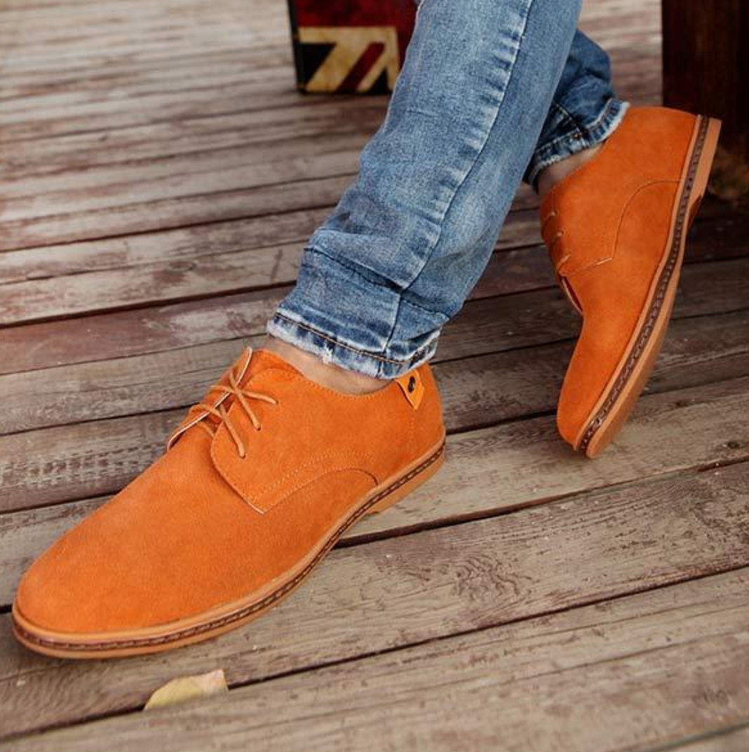 Men's Vegan Leather Shoes - Stylish Comfortable Footwear for Formal and Casual Occasions