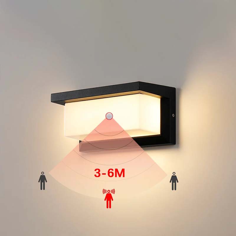 Lampe Murale LED Extérieure à Détecteur de Mouvement