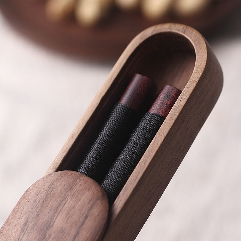 Wooden Chopsticks with Box, Black Walnut, Wenge or Ash