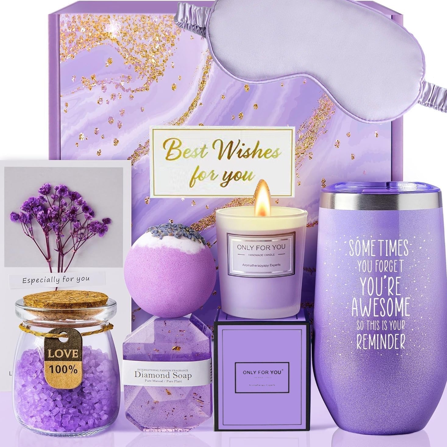 BloomBath - Coffret cadeau bain et détente de luxe