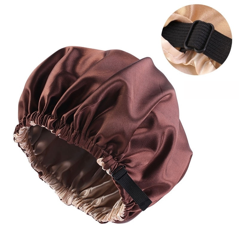 Backcloud Bonnet Satin Cheveux Nuit Protection