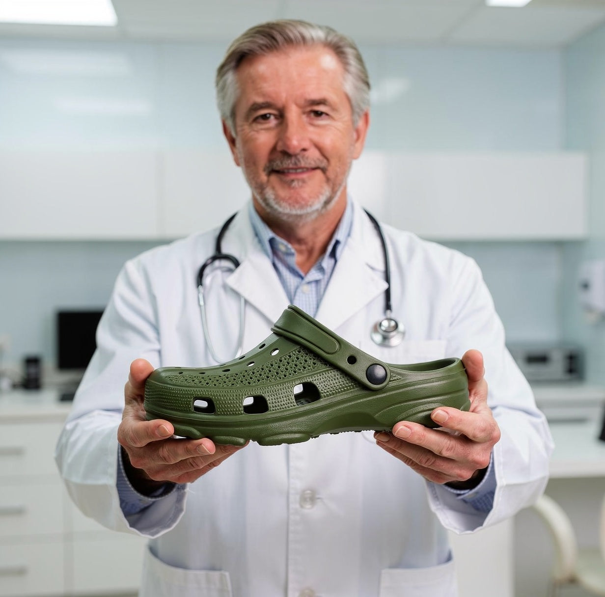 Orthopedic Comfort Clogs - Supportive Slip-Resistant Footwear for All-Day Wear