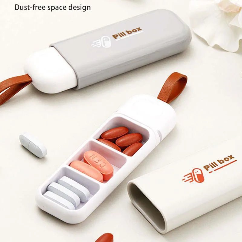 Glowflex Pilulier Voyage Compact Pochette Pratique