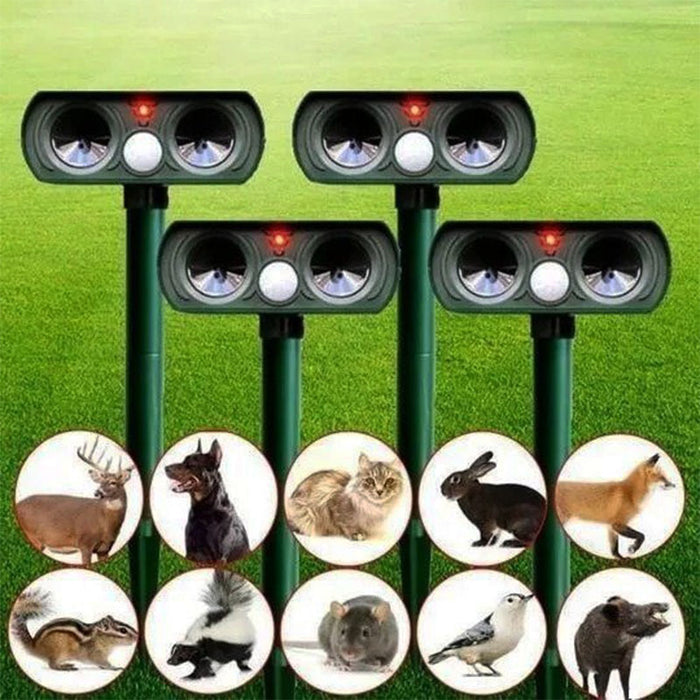 Solar Infrared Animal Repellent