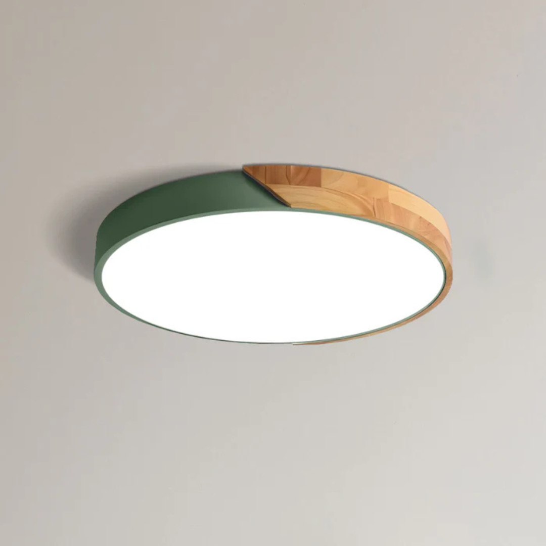 Plafonnier LED Design en Bois Naturel | Luminaire Scandinave Élégant pour une Ambiance Apaisante 10