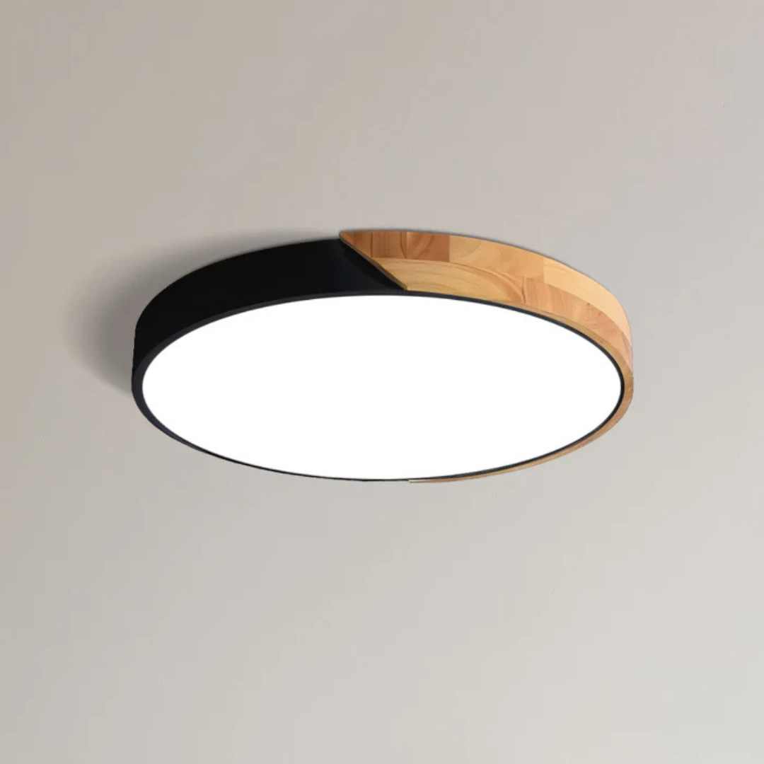 Plafonnier LED Design en Bois Naturel | Luminaire Scandinave Élégant pour une Ambiance Apaisante 9