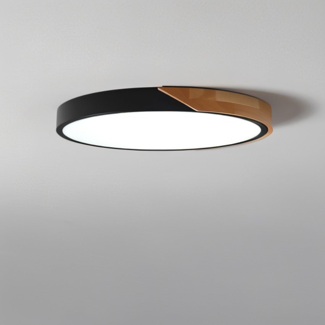 Plafonnier LED : Élégance Naturelle en Lumière – Design Chic en Bois 3