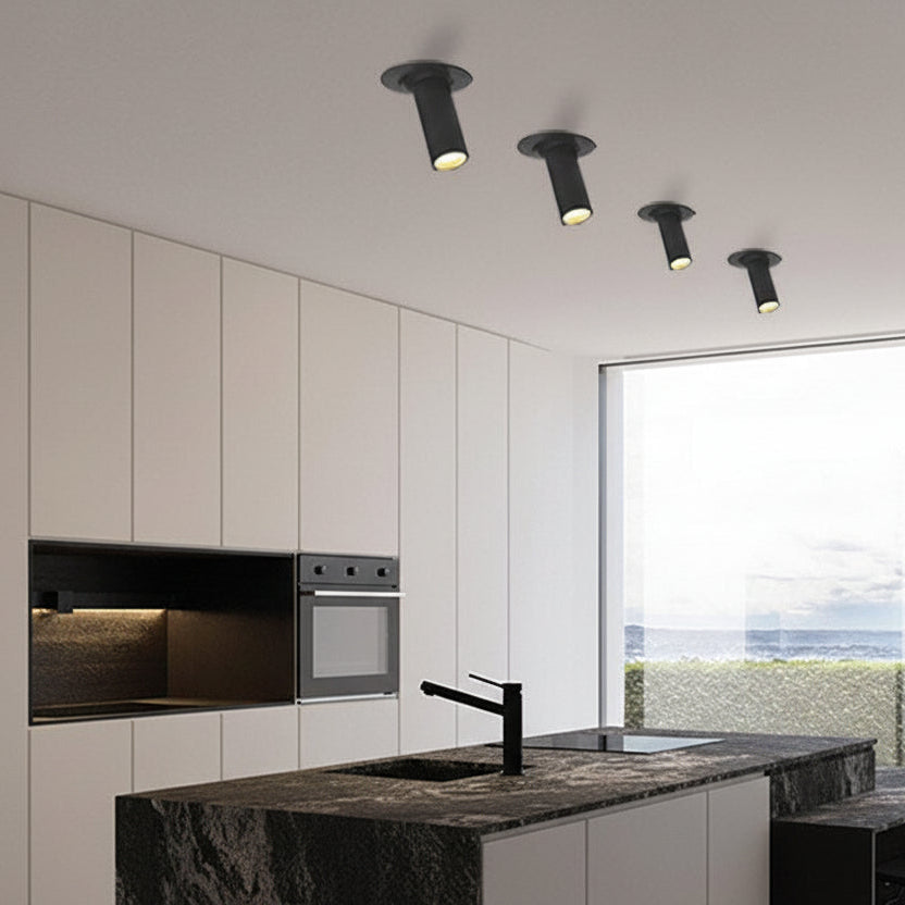 Plafonnier LED : Élégance Naturelle en Lumière – Design Cylindrique 6