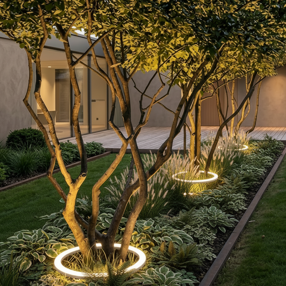 Projecteur LED de Jardin en Aluminium | Éclairage Durable et Élégant pour Sublimer Votre Espace Extérieur 0