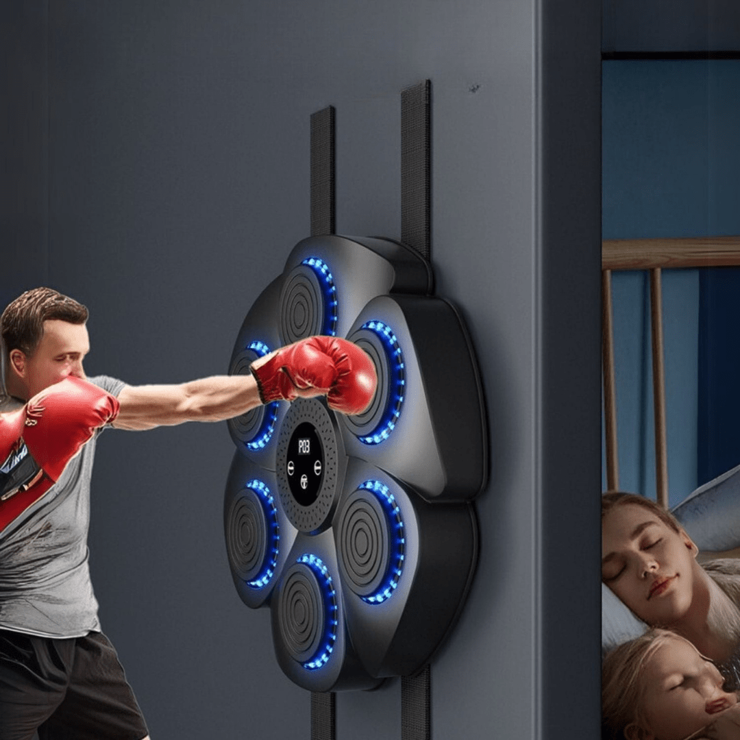 Nailsmart Machine de Boxe Connectée avec Musique Bluetooth