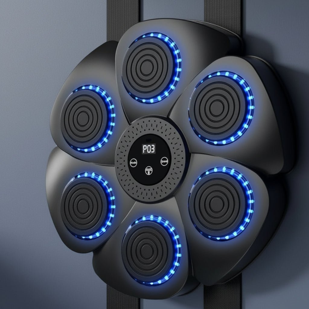Nailsmart Machine de Boxe Connectée avec Musique Bluetooth
