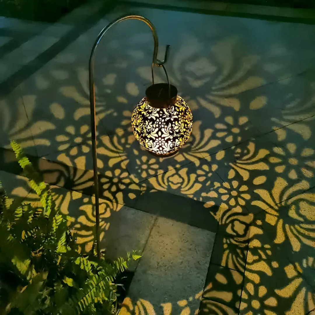Lampe Suspendue LED Solaire Tout Temps pour Jardin