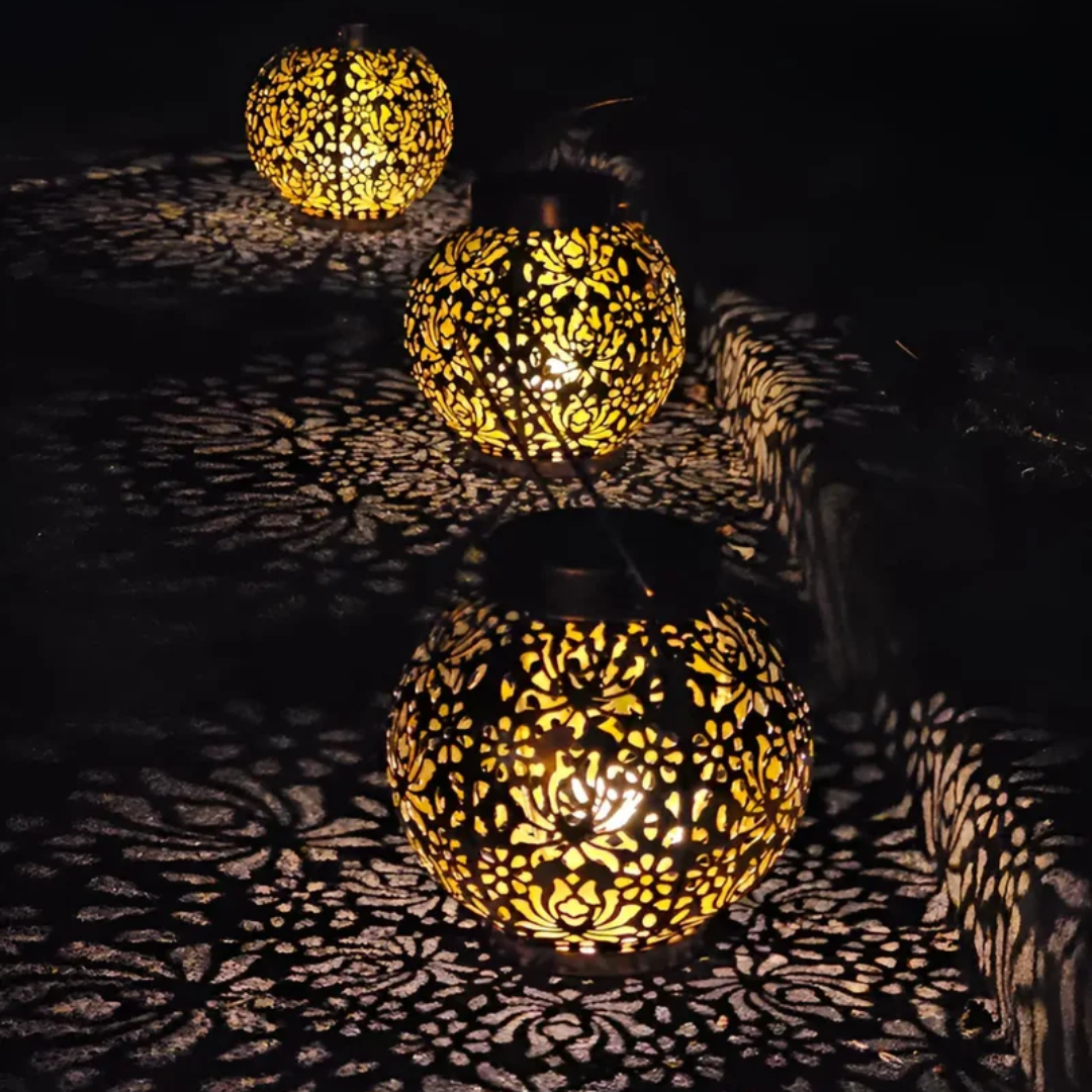 Lampe Suspendue LED Solaire Tout Temps pour Jardin