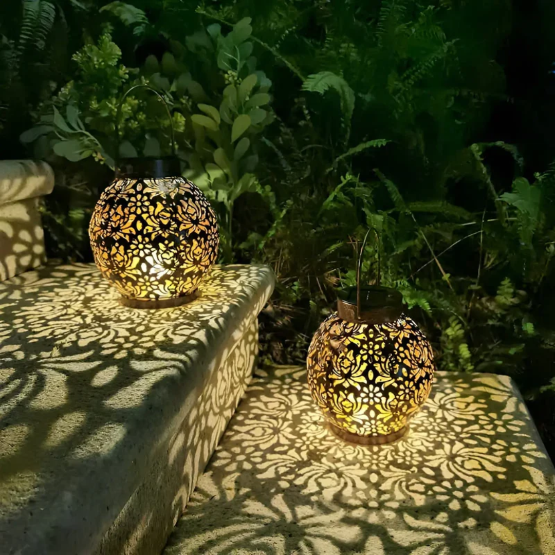Lampe Suspendue LED Solaire Tout Temps pour Jardin