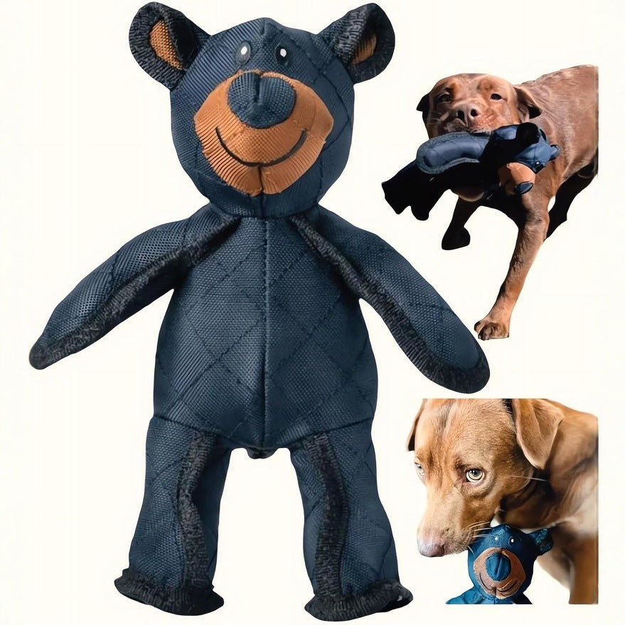 Peluche Resistante en Forme d'Ours pour Chien