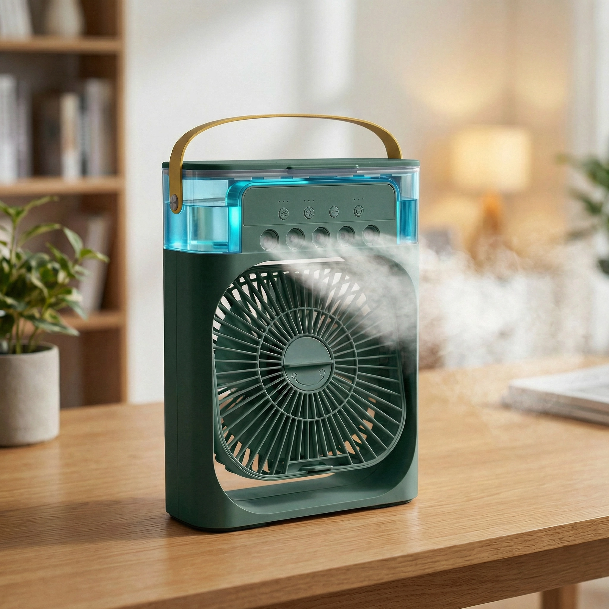 Rafraîchisseur d'Air Silencieux en Aluminium | Mini Climatiseur Élégant et Efficace pour un Confort Optimal 5