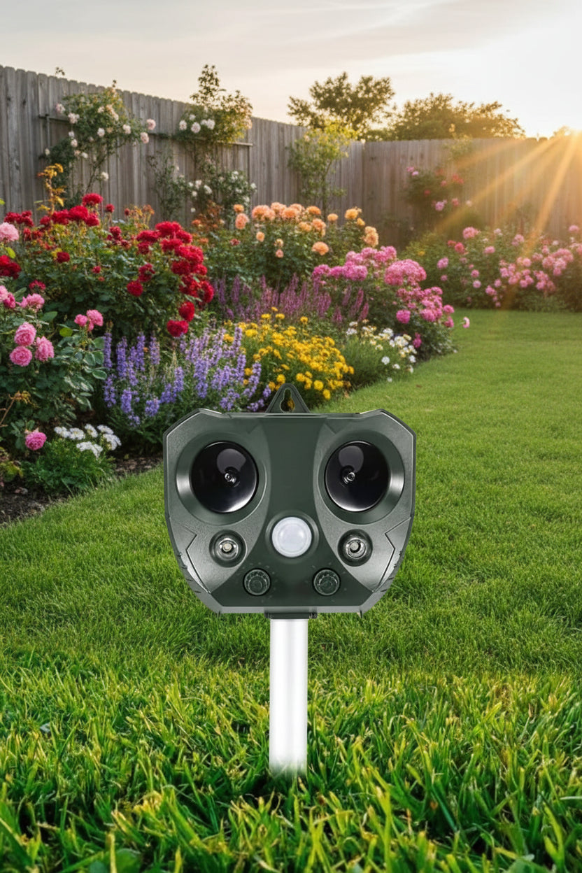 Répulsif à Ultrasons Solaire pour Oiseaux | Protection Écologique et Durable pour Votre Jardin 0