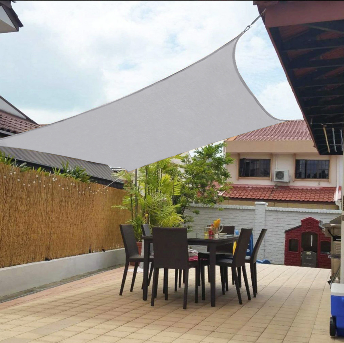 SunShade - Voile d'Ombrage Déperlante pour Jardin