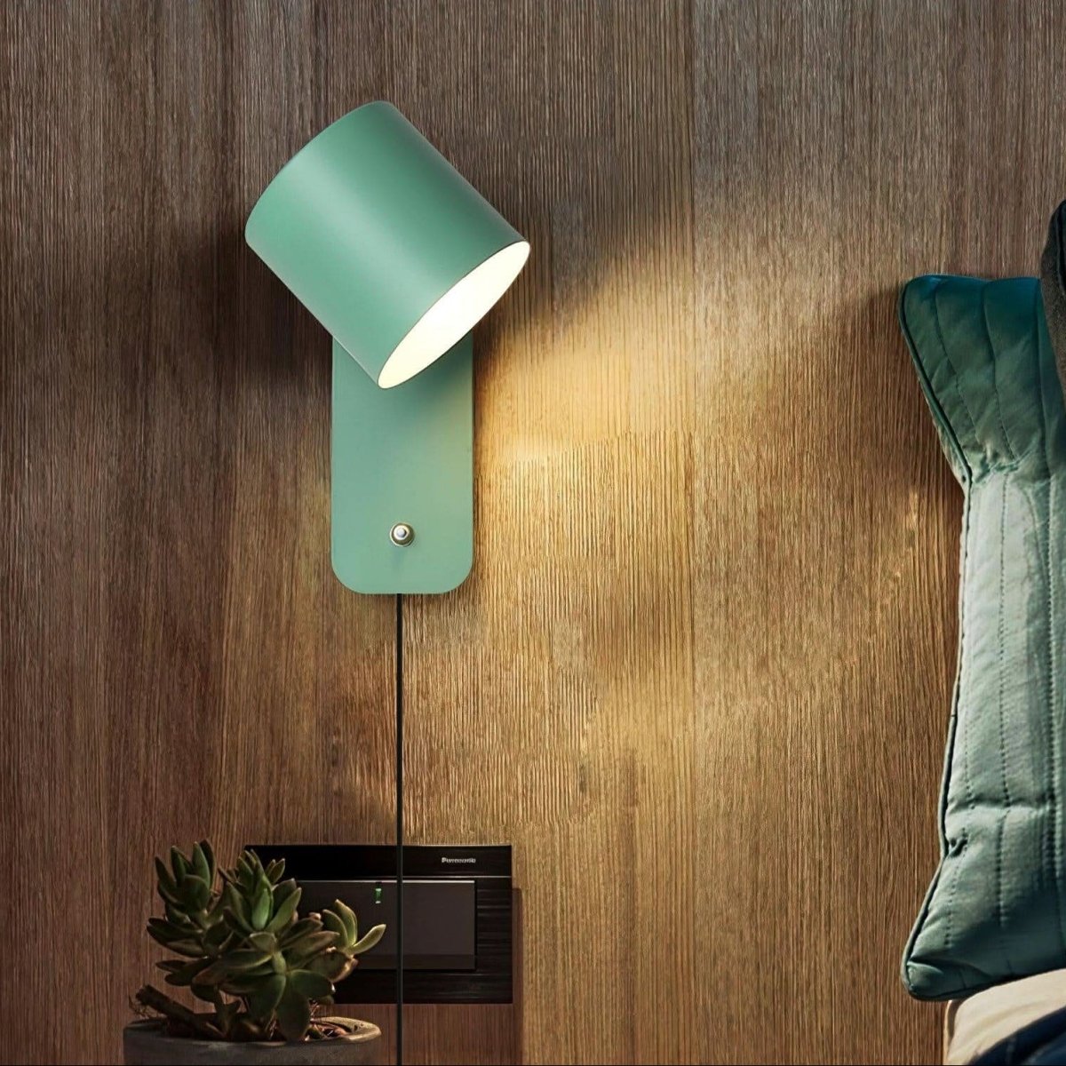 Minimalist Hardwired Wall Light