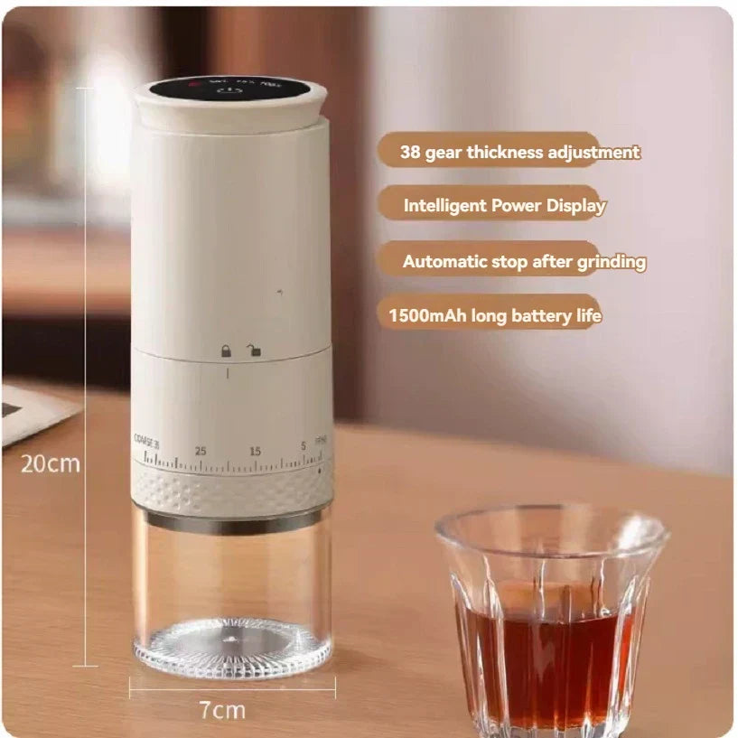 BeanBuddy - Moulin à Café Électrique Portable