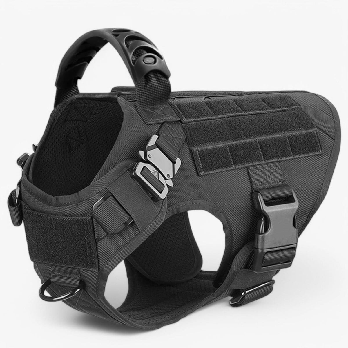 Nylon Vest Dog Harness with Handle and Reflectors