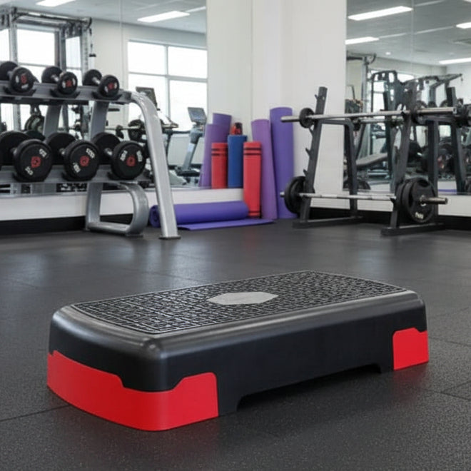 Steprise Stepper Fitness Ajustable Entraînement Maison