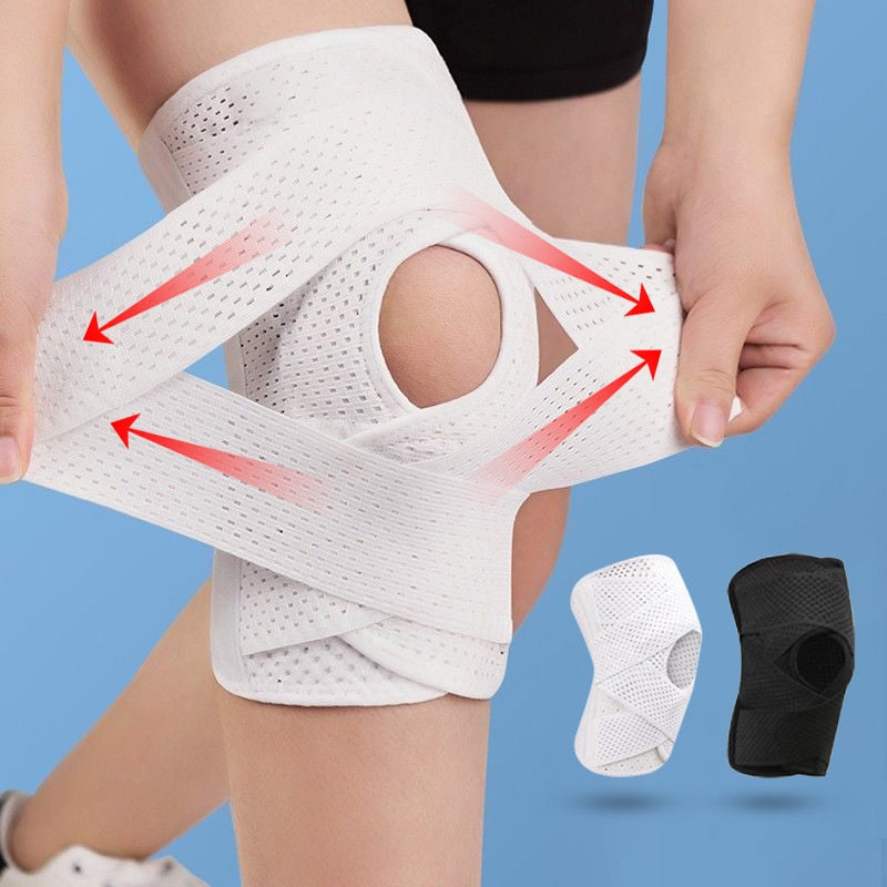 Sangle de Genou Réglable à Compression pour le Sport