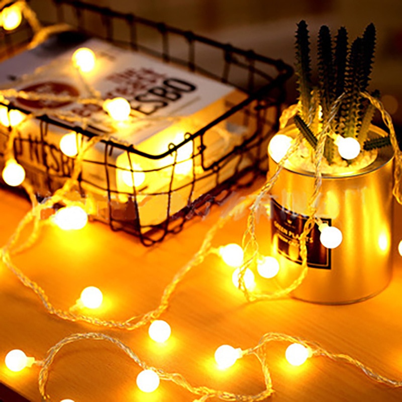 Xmass Glow - Guirlande LED Blanc Chaud, 3 Mètres