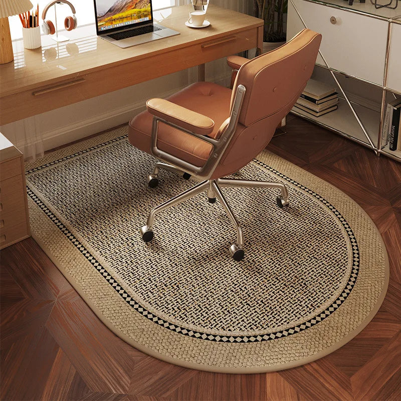 Tapis Protège-Sol Transparent pour Chaise de Bureau