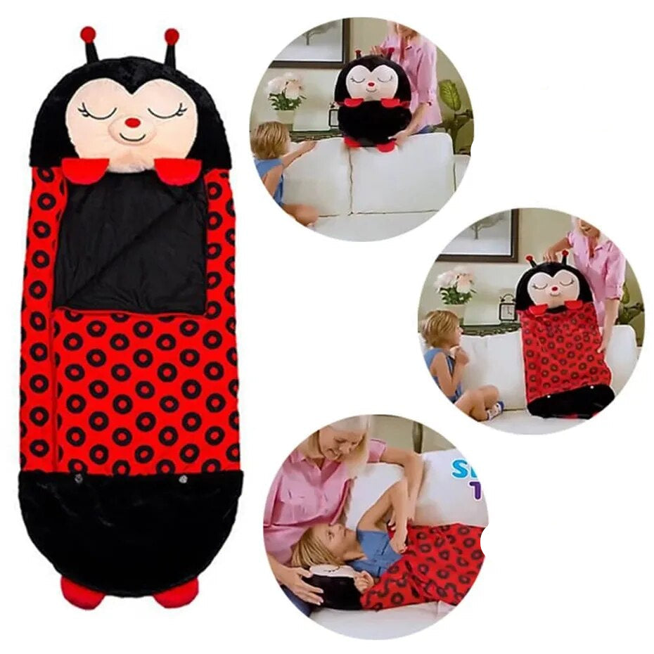 Sac de couchage enfant pliable en forme d'animal