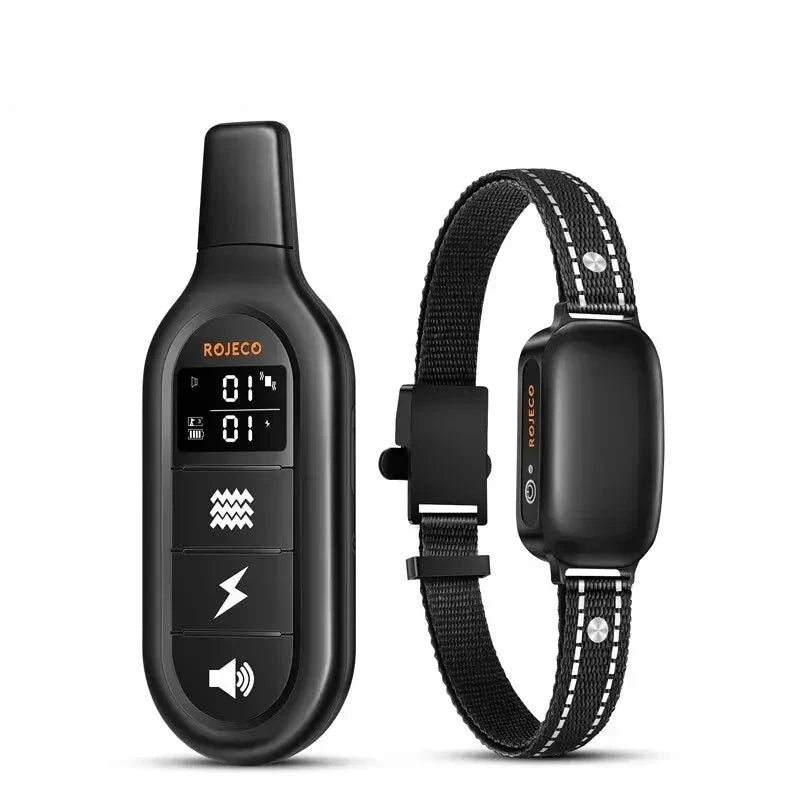 Collier de Dressage Rechargeable Étanche avec Télécommande