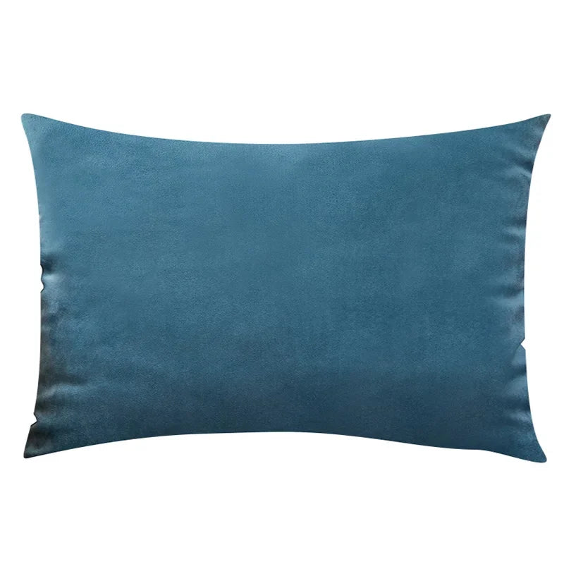 Orion Noir - Housse de Coussin en Velours Luxe