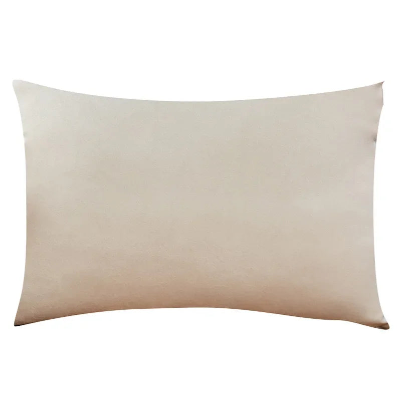 Orion Noir - Housse de Coussin en Velours Luxe