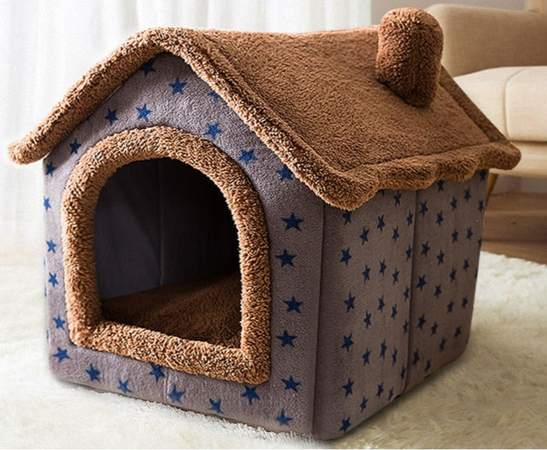 FluffyHaven - Maisonnette Douillette pour Animaux