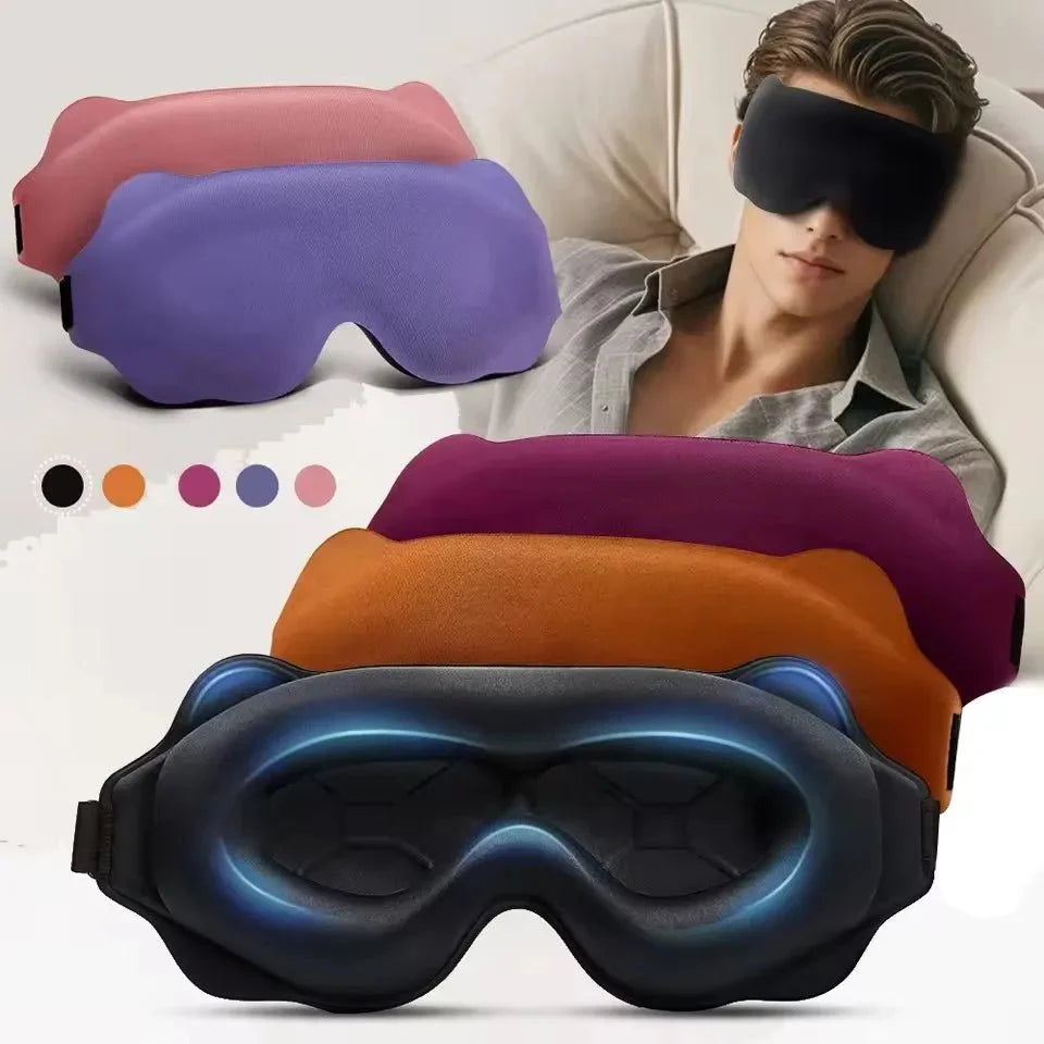 Pilltravel Masque de Sommeil 6D Mémoire de Forme