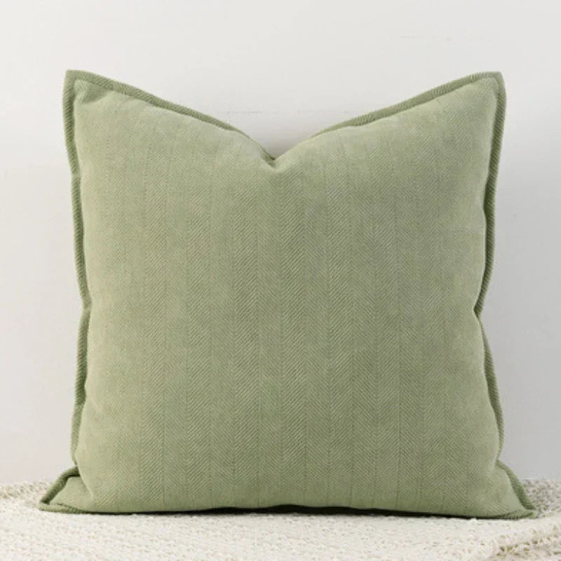Luxe Chenille - Housse de Coussin en Chenille Unie