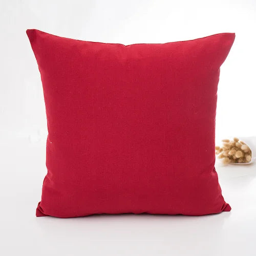 Nordic Luxe - Housse de Coussin en Coton Tissé