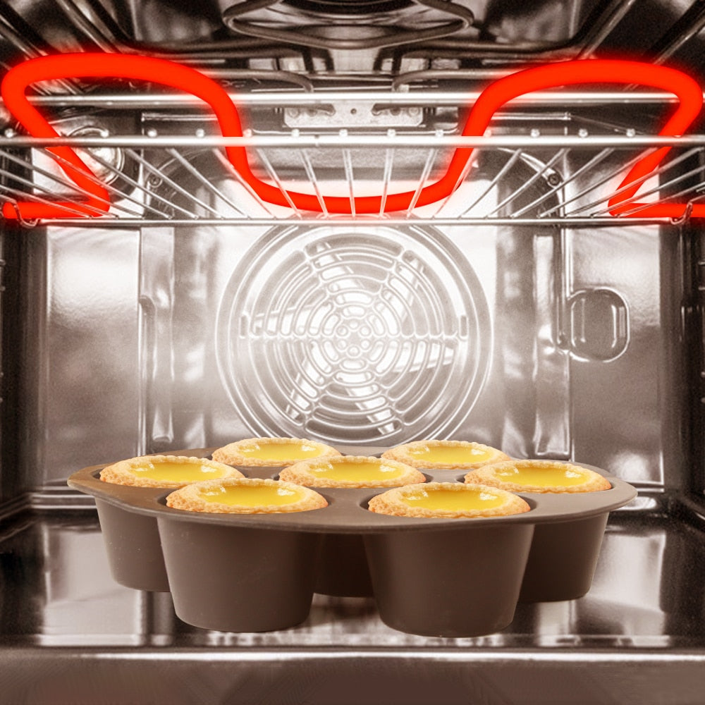 BakeMaster - Moule à Cupcakes et Muffins Réutilisable