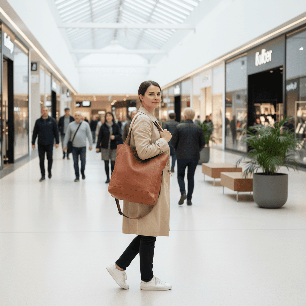 Sac porté épaule en cuir synthétique souple