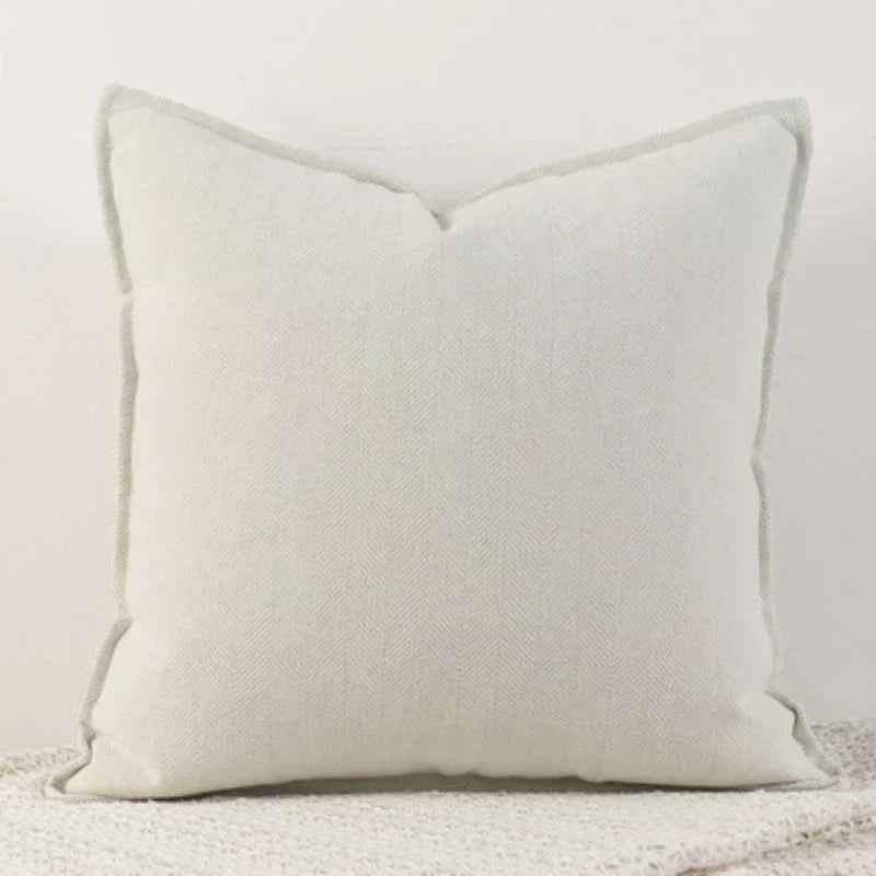 Luxe Chenille - Housse de Coussin en Chenille Unie