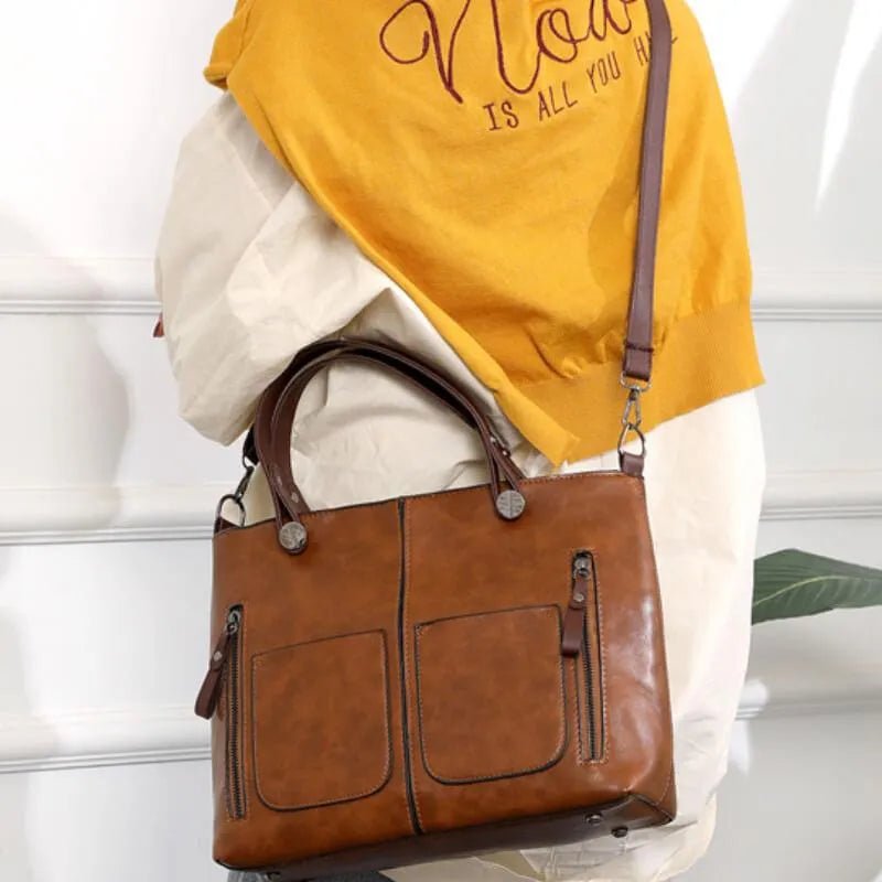 Sac Bandoulière Femme en Cuir PU | Élégance Pratique et Polyvalente pour Toutes les Occasions 4