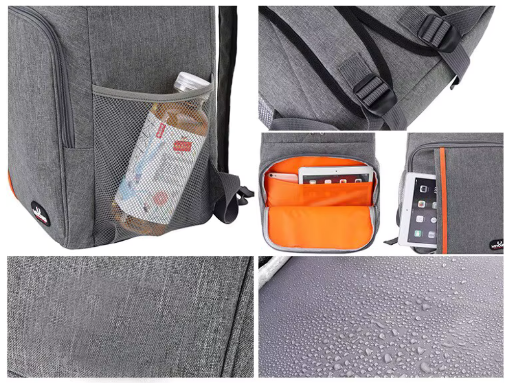 Sac à Dos Isotherme en Nylon Oxford | Isolation Efficace pour Aventures Élégantes en Plein Air 3