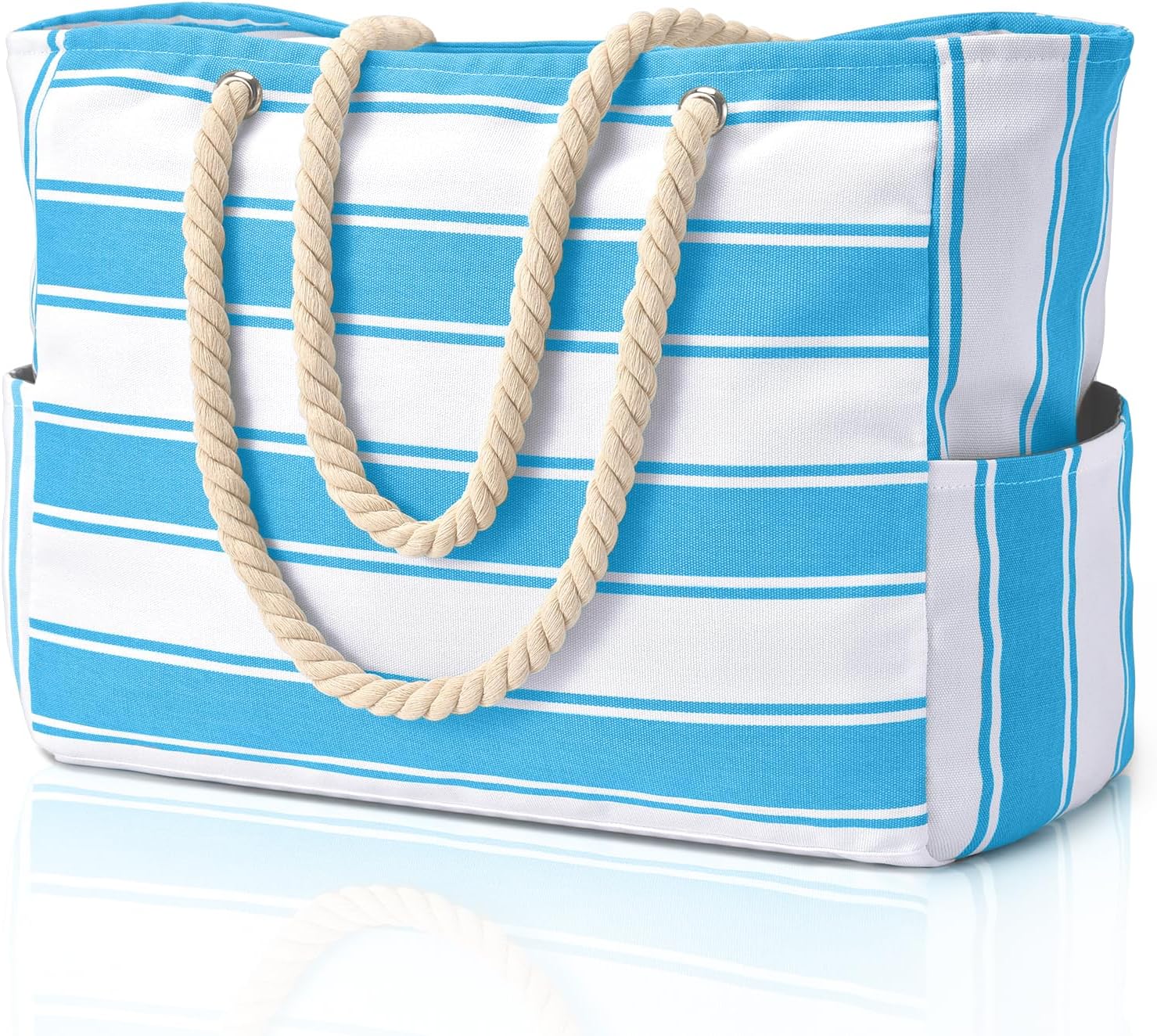 Sac de Plage Femme Imperméable en Polyester 600D | Élégance et Praticité pour Vos Évasions à la Plage 18