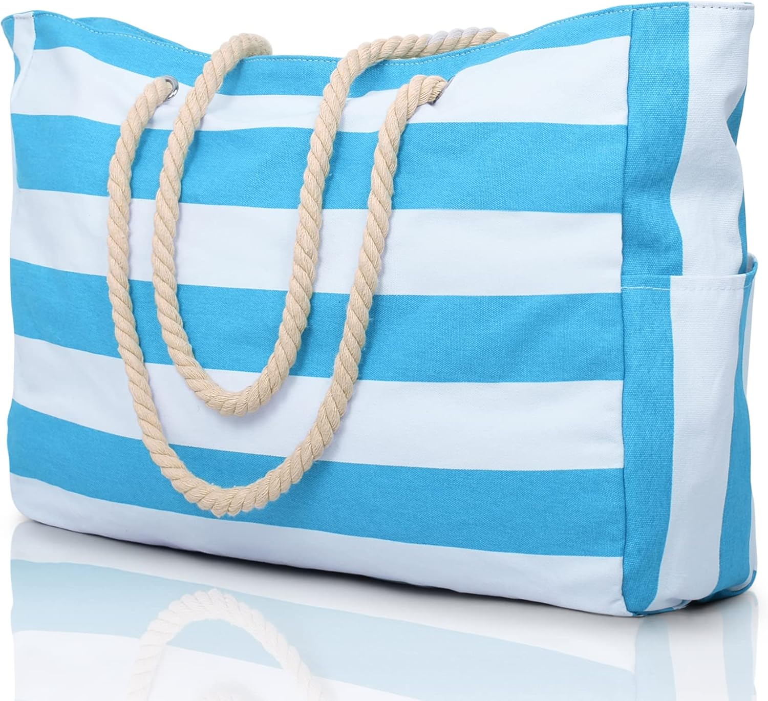 Sac de Plage Femme Imperméable en Polyester 600D | Élégance et Praticité pour Vos Évasions à la Plage 9