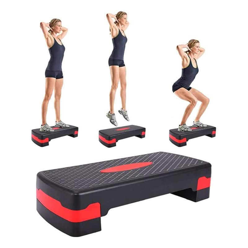 Steprise Stepper Fitness Ajustable Entraînement Maison
