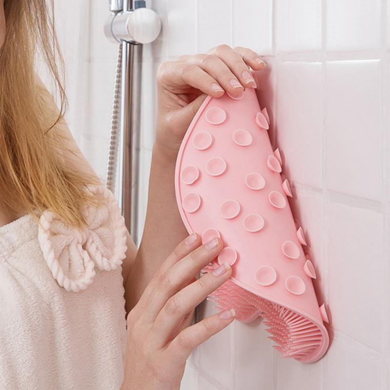 ScrubEase - Brosse de Douche à Ventouses