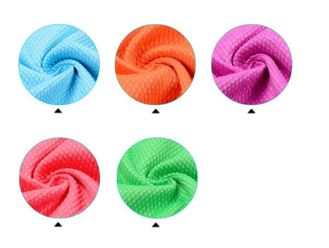 MagicClean - Lingettes Microfibre Réutilisables