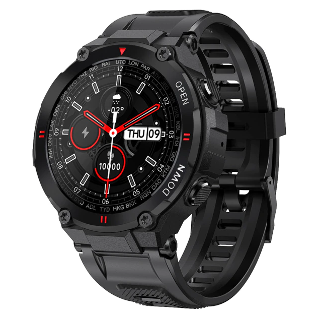 Montre connectée de course pour homme avec appel Bluetooth